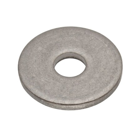 Ampg Flat Washer, Fits Bolt Size #1 316 Stainless Steel, Plain Finish WASB#1W316