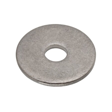 Ampg Flat Washer, Fits Bolt Size #2 316 Stainless Steel, Plain Finish WASB#2W316