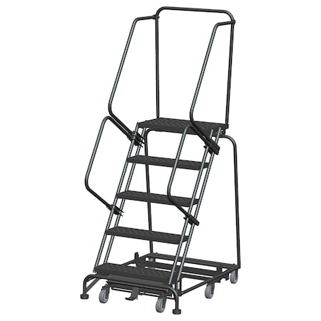 Ballymore Lockstep Rolling Ladder, Steel, 50 in.H WA-AD-053214P