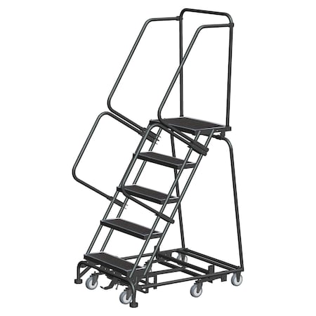 Ballymore Lockstep Rolling Ladder, Steel, 50 in.H WA-AD-053214R