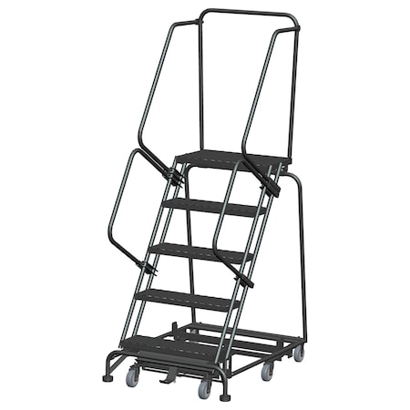 Ballymore Lockstep Rolling Ladder, Steel, 50 in.H WA-AD-053214X