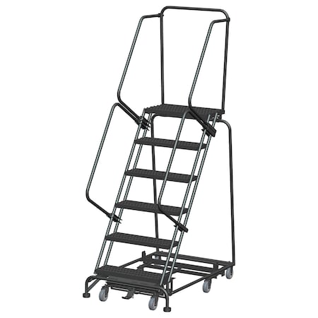Ballymore Lockstep Rolling Ladder, Steel, 60 in.H WA-AD-063214G