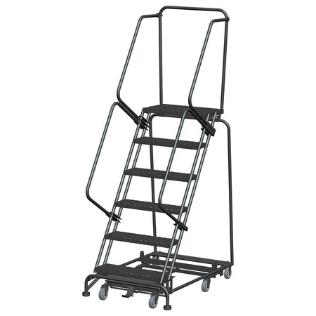 Ballymore Lockstep Rolling Ladder, Steel, 60 in.H WA-AD-063214X