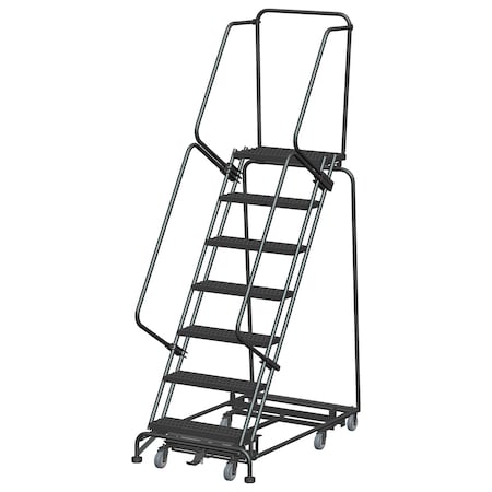 Ballymore Lockstep Rolling Ladder, Steel, 70 in.H WA-AD-073214G