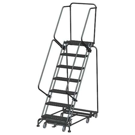 Ballymore Lockstep Rolling Ladder, Steel, 70 in.H WA-AD-073214X