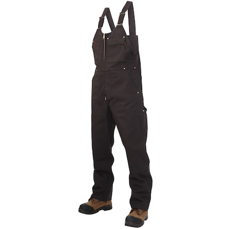 Tough Duck Deluxe Unlined Bib Overall, DKBR, 2XL WB041