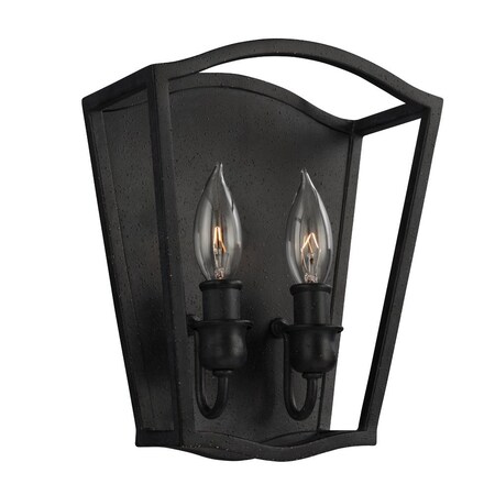 Feiss Yarmouth, Two Light, Sconce Antique Forged WB1746AF