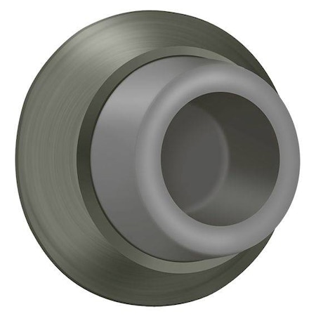 Deltana Flush Bumper 1-7/8" Diameter Antique Nickel WB178U15A