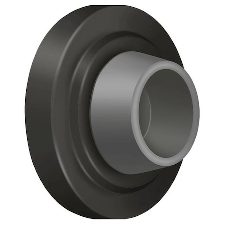 Deltana Concave Flush Bumper 2-3/8" Diameter Oil Rubbed Bronze WB238U10B