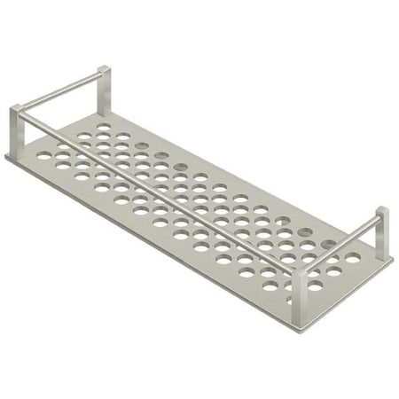 Deltana Bathroom Basket Heavy Duty Corner Left 12-1/4" Satin Nickel WBHD12RU15