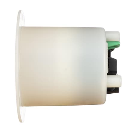 Hubbell Wiring Device-Kellems Locking Receptacle, 20 A, 125V AC, Single Phase, 2 Pole, Spring Clamp Terminals, White HBL2315ST