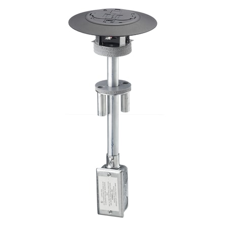 Hubbell Wiring Device-Kellems One Pc Fitting W/Cover & Flang PT2X2BL