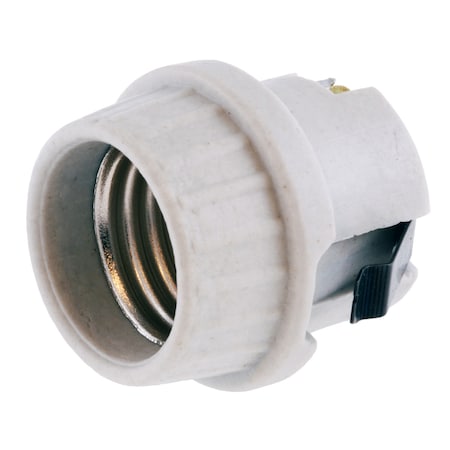 Hubbell Wiring Device-Kellems Lamp Holder, Medium Base, Front Mount RL159