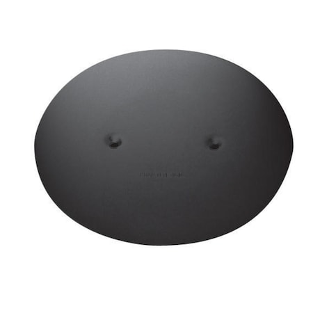 Hubbell Wiring Device-Kellems Sub-Plate, Outlet Box Type, Composite, Abandonmant Cover Type S1AP4BL