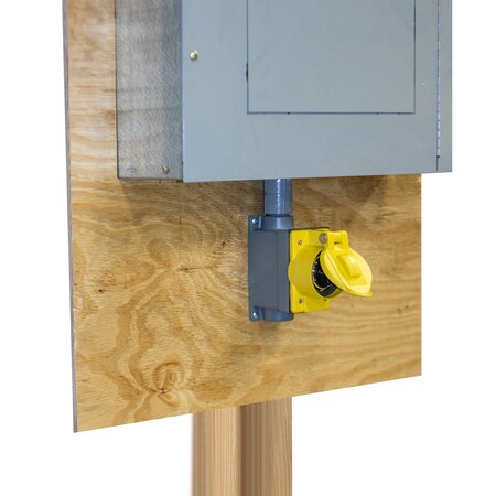 Hubbell Wiring Device-Kellems Prewired Receptacle, 125/250V, CS6369