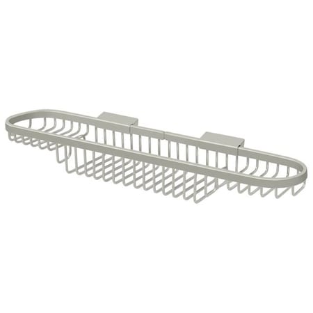 Deltana Wire Basket, 18" Rect/Combo Satin Nickel WBR1835U15