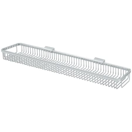 Deltana Wire Basket, 28 1/2" X 5" Rectangular Bright Chrome WBR2847U26