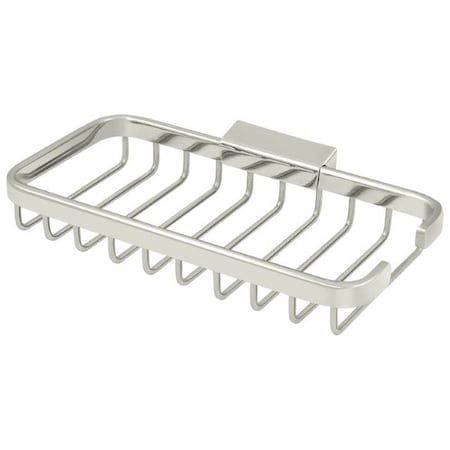 Deltana Wire Basket, 8" Rectangular Bright Nickel WBR8040U14
