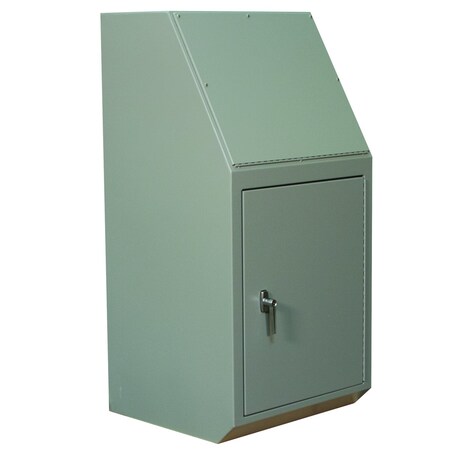 Wiegmann 3 Point Latch with Padlock Handle Electrical Enclosures, 48 in H, 18 in D, 36 in W, 12 WC936B