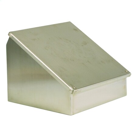 Wiegmann Captive Screws Electrical Enclosures, 16 in H, 11 in D, 16 in W, 12, 304 Stainless Steel WC16C16SS