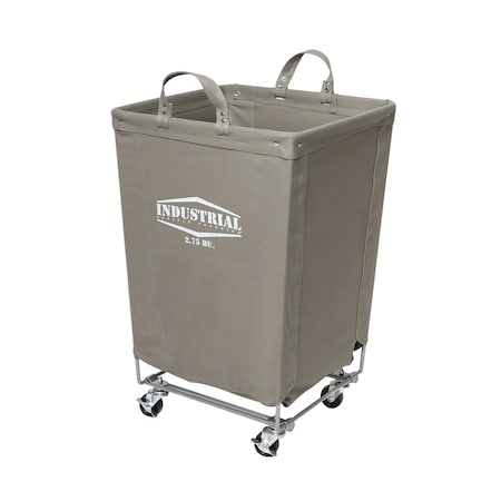 Seville Classics Canvas Laundry Hamper, Heavy Duty WEB598