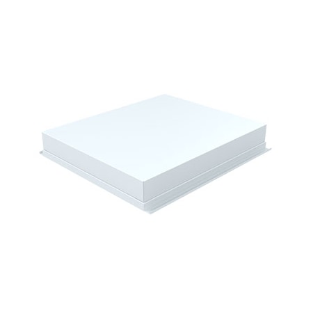 Nvent Hoffman Tops, 5.50x36.26x33.42, White, Aluminum WFHD3ST3630