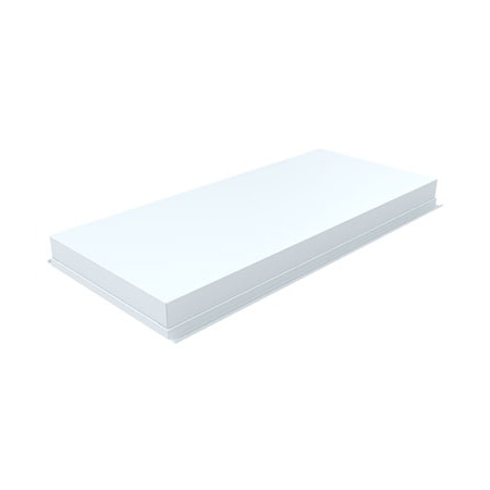 Nvent Hoffman Tops, 5.50x68.89x33.42, White, Aluminum WFHD3ST6830