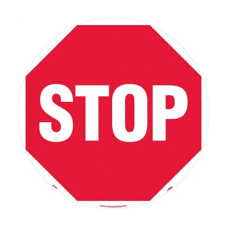 Nmc Stop Walk On Floor Sign WFS3