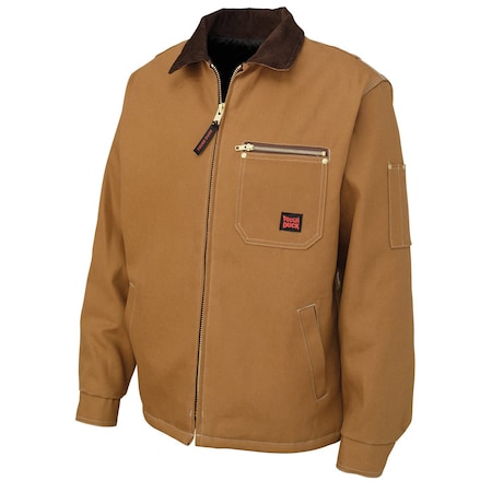 タフダック ダックチョアジャケット ブラウン Tough Duck Jacket, 100% Cotton, BROWN, LT WJ313 | Zoro