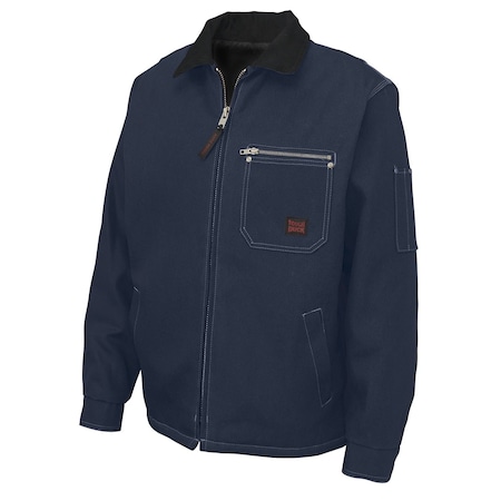 Tough Duck Jacket, 100% Cotton, NAVY, L WJ311