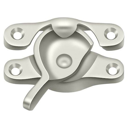 Deltana Window Sash Lock, 15/16" X 2-5/8" Bright Nickel WL07U14