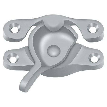 Deltana Window Sash Lock, 15/16" X 2-5/8" Satin Chrome WL07U26D