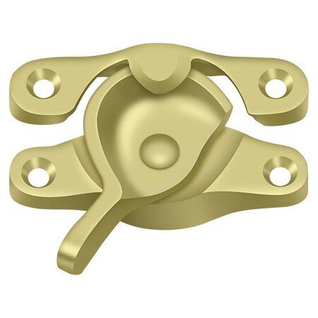Deltana Window Sash Lock, 15/16" X 2-5/8" Bright Brass WL07U3