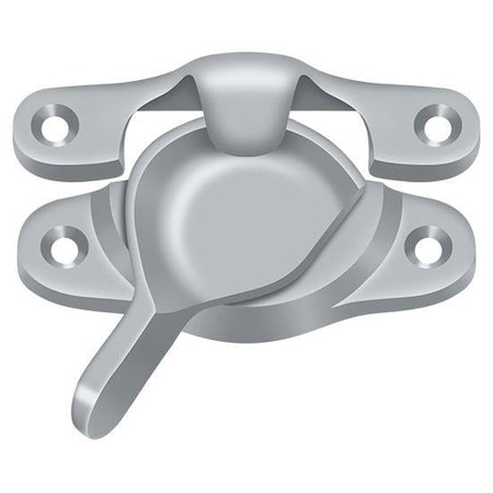 Deltana Window Sash Lock, 1-1/16" X 3" Satin Chrome WLS9U26D
