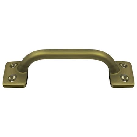 Deltana Pull, 4" Antique Brass WP026U5