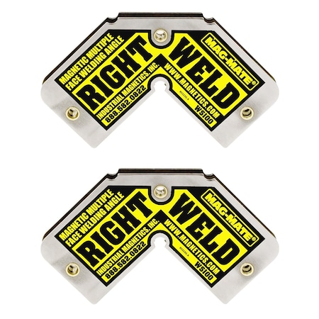 Mag-Mate Right Weld Inside 90 outside 45/90, PK2 WS100PK02