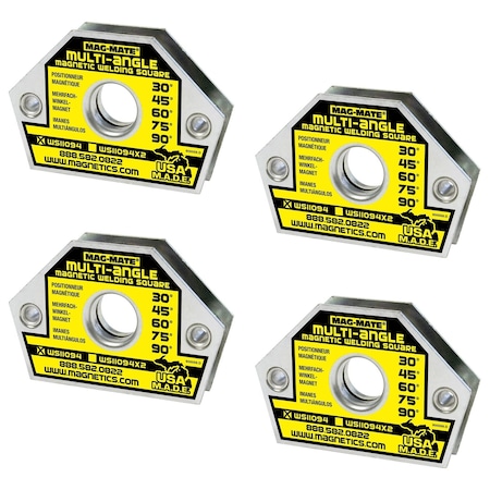Mag-Mate Multi Angle Magnetic Welding Square, PK4 WS11094PK04