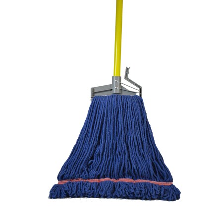 Golden Star Large Wet Mop, Looped-End, Blue WST34BL