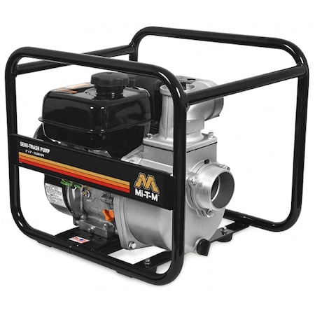 Mi-T-M Semi-Trash Pump, 212cc Engine WTP-S03-2MGM