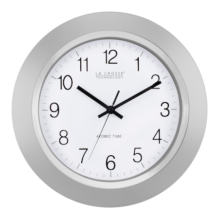 LA CROSSE TECHNOLOGY Atomic Analog Wall Clock, 14" WT-3144S-INT