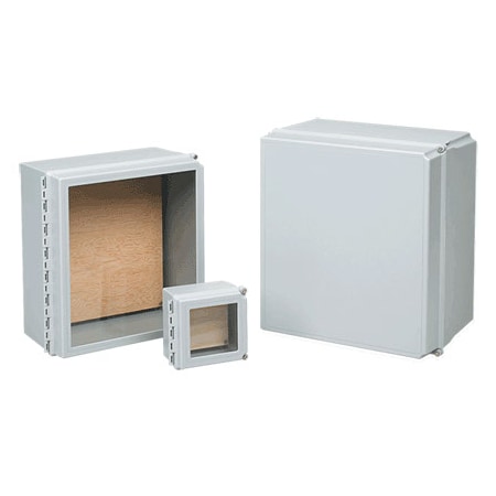 Nvent Hoffman Hinge-Cover Wifi, Type 4x, 6.00x6.00x4.0 D664CHSCFGWP