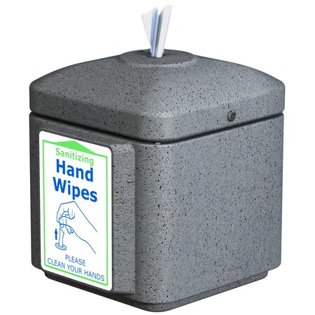 Forte Products Wall Mount Sanitizing Wipes Dispenser, G 8003257