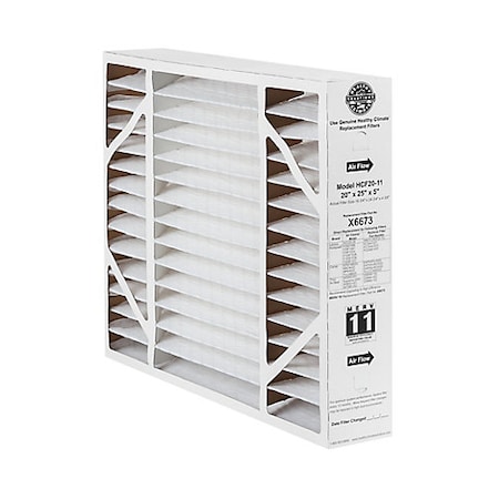 Lennox Air Filter, 20"x20"x5, MERV 10 X0585