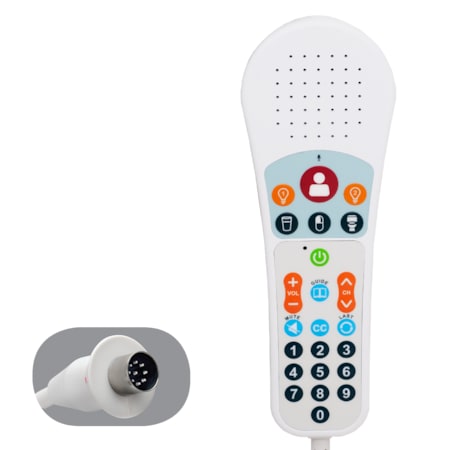 Crest Healthcare Backlit Pillow Spker, for Rauland, 9-Pin XN4902RRBBXX560N1