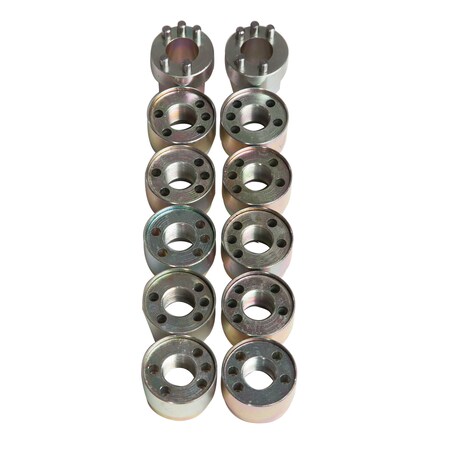 Jendyk Heavy Duty Truck & Trailer Wheel Lock Set (M22 x 1.5 Thread)-Set of 10 XU2K10N22Z