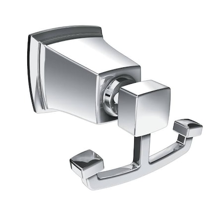 Moen Boardwalk Double Robe Hook Bright Chrome Y3203CH