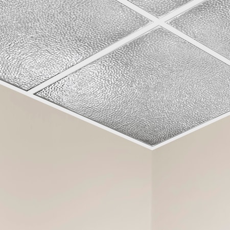 Great Lakes Tin Chicago Ceiling Tile, 24 in W x 24 in L, 15/16 in Grid Size, 5 PK Y6003