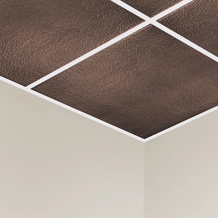 Great Lakes Tin Chicago Ceiling Tile, 24 in W x 24 in L, 15/16 in Grid Size, 5 PK Y6005