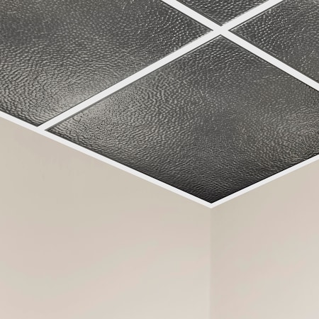 Great Lakes Tin Chicago Ceiling Tile, 24 in W x 24 in L, 15/16 in Grid Size, 5 PK Y6007