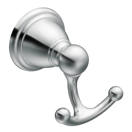 Moen Brantford Double Robe Hook Bright Chrome YB2203CH